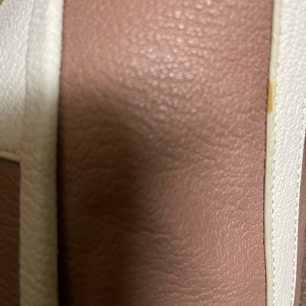 Calvin Klein Tan and Cream Satchel with Structured Design - Picture 15 of 16